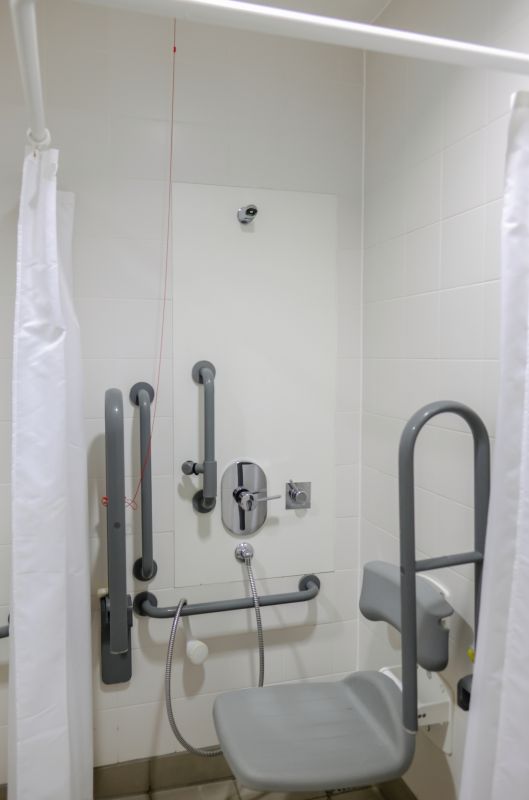 Shower with Compact Seat